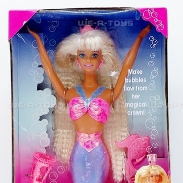 Bubbling Mermaid Barbie Doll 1996 Mattel No. 16131 NRFB
