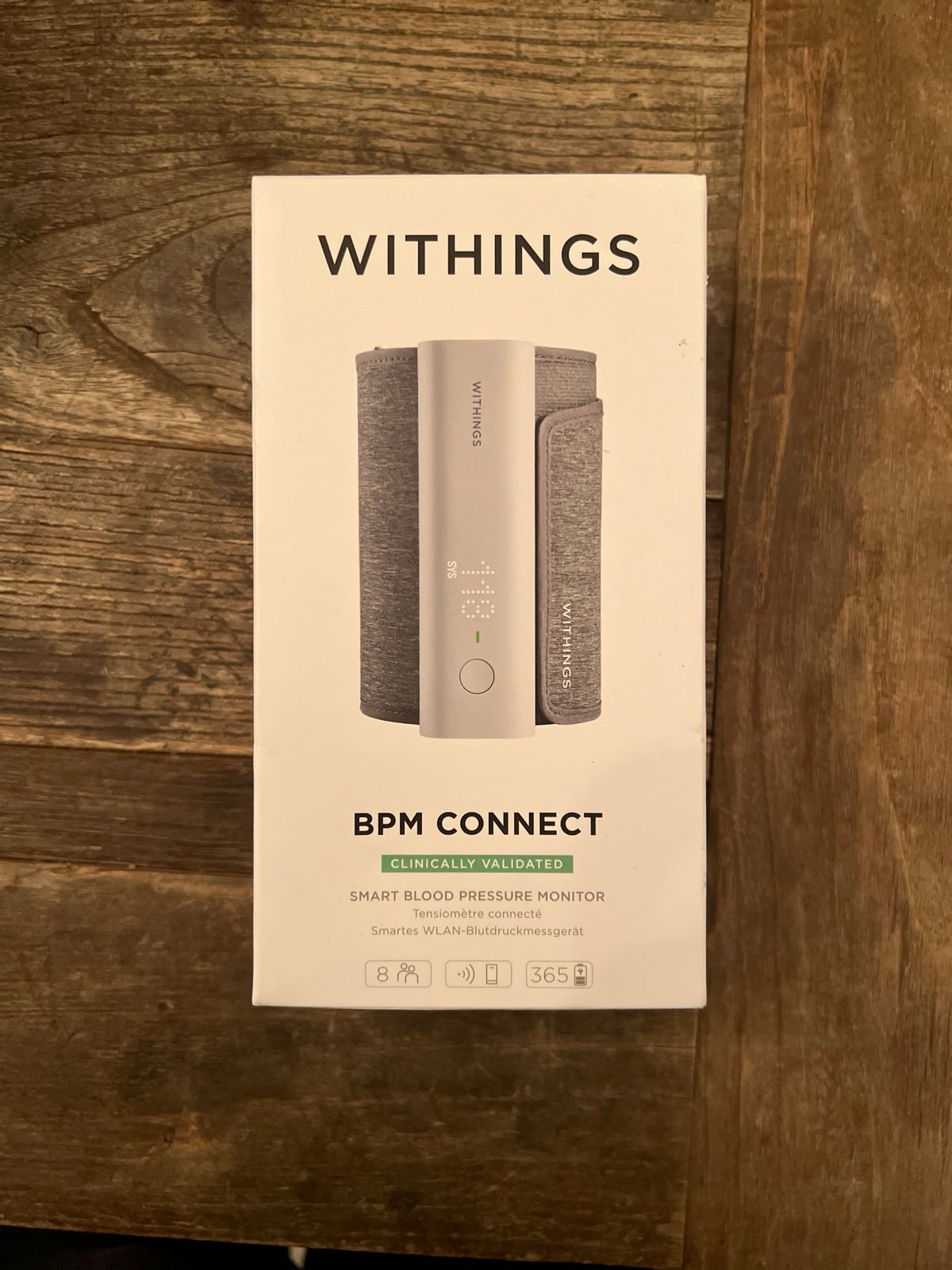 Withings BPM Connect - Digital Blood Pressure Cuff & Heart Rate Monitor