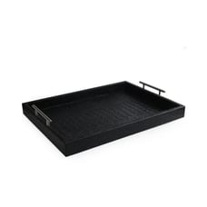 Design Guild Allure by Jay Leather Serving Tray