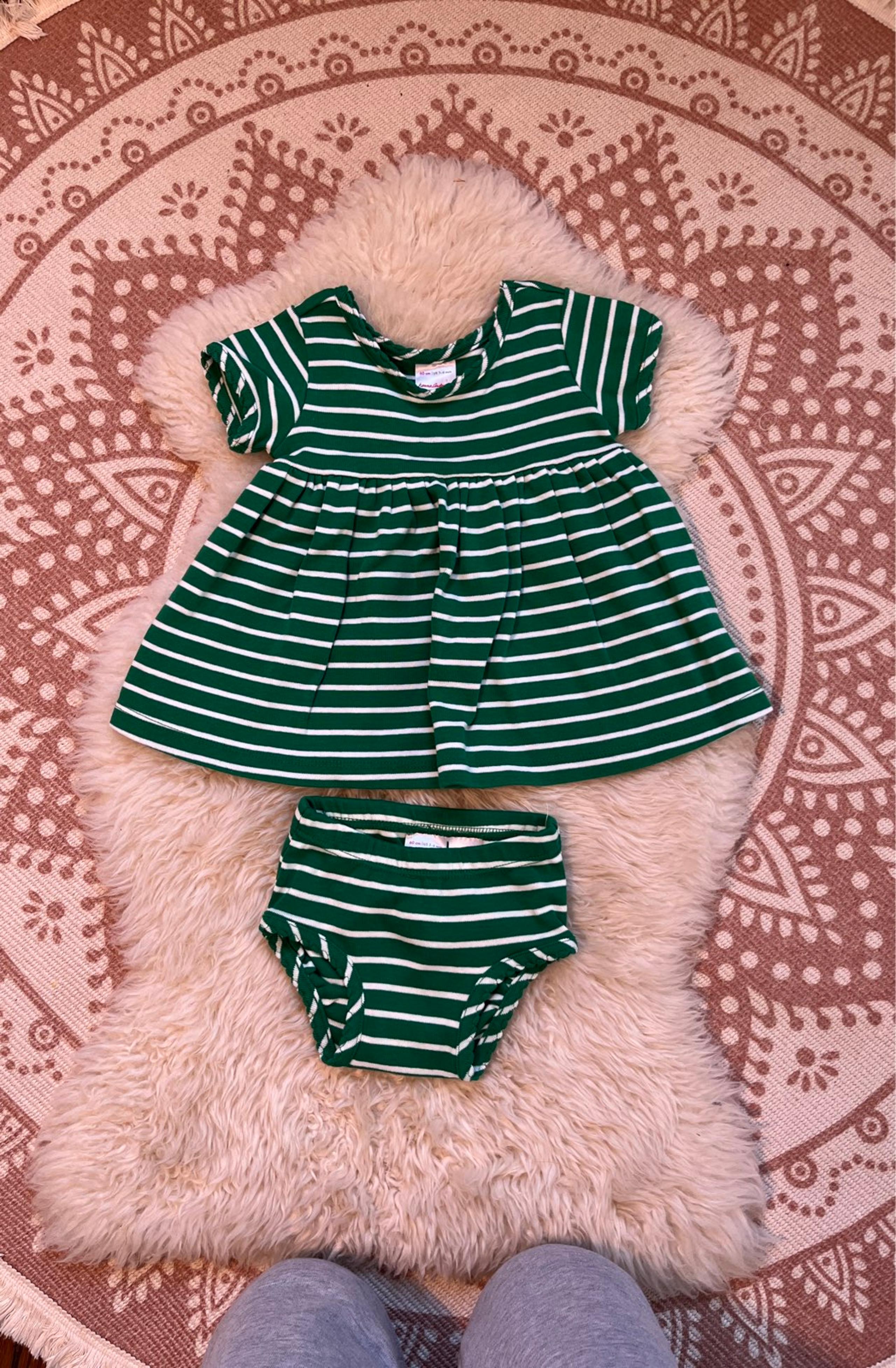 Hanna Andersson Dress Set, 3-6 mos