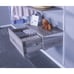 Genevieve Gray Adjustable Closet Organizer Large Drawer Kit