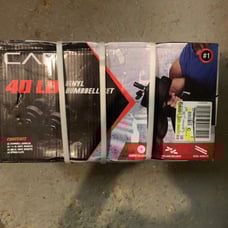Cap 40lb Barbell Adjustable Set