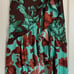 Anthropologie Maeve Womens XS Wrap Maxi Skirt Ruffle Satin Feminine Boho
