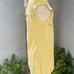 Boho Beach cover up top jacket hood pockets yellow Sz M by Love From Ya-Ya. NWT