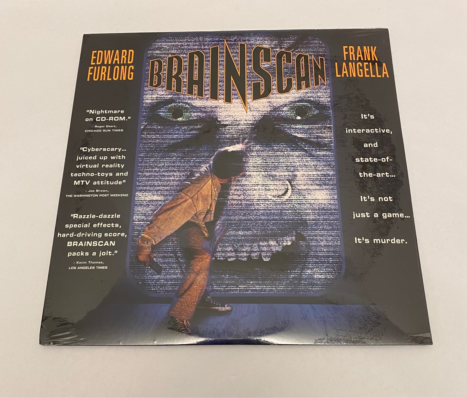 Brainscan Laser Disc Edward Furlong Thriller Horror New Factory Sealed.