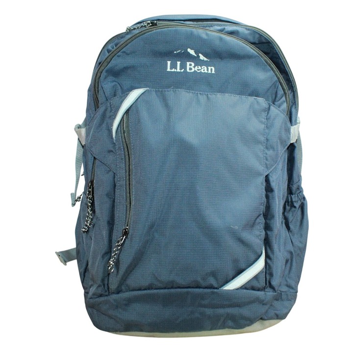 LL Bean Unisex Adult Comfort Carry Portable Locker Pack 42L Hiking Backpack Navy
