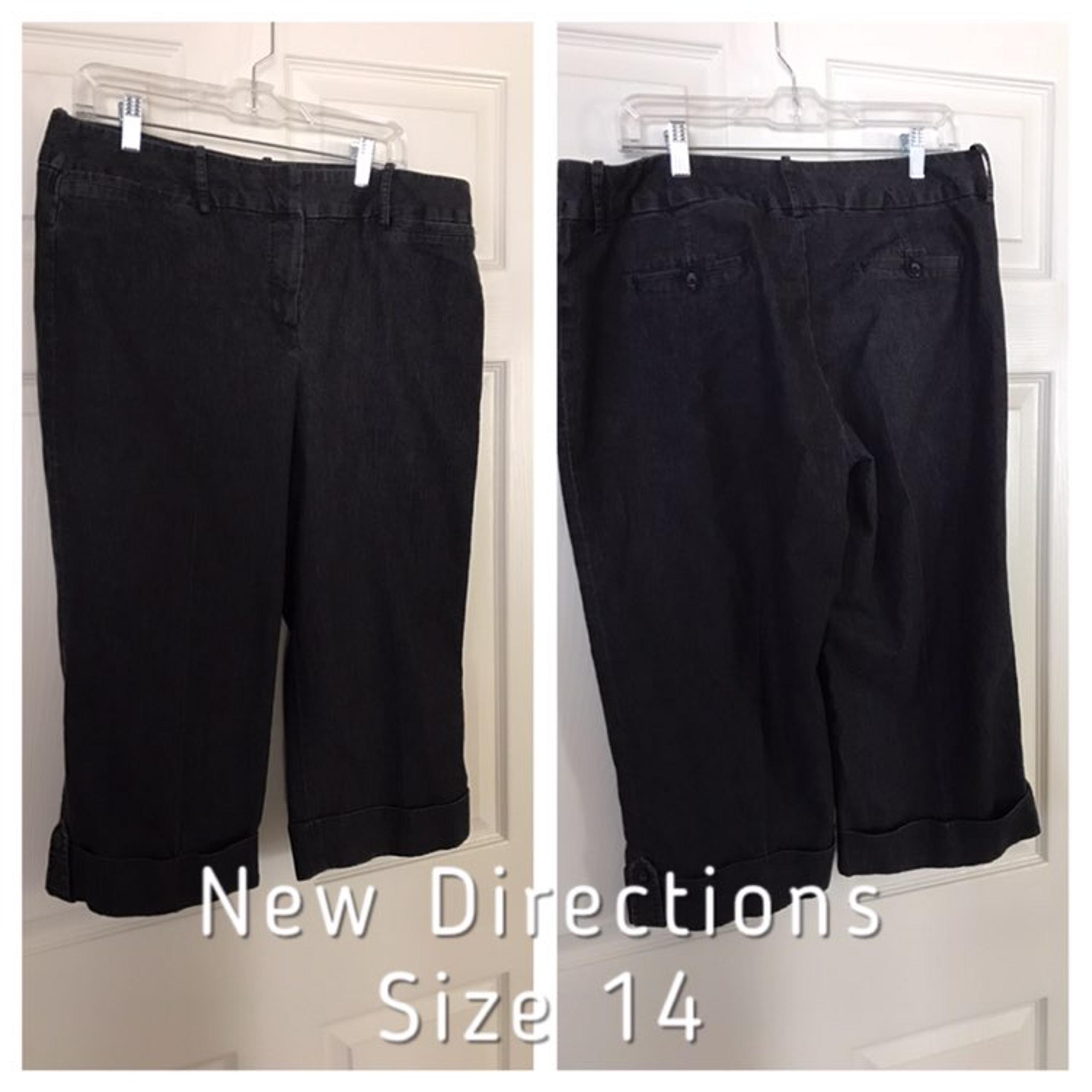 New Directions denim capris
