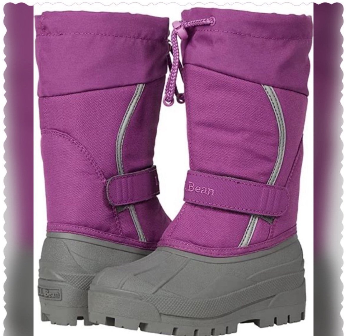 L.L.Bean Northwoods Boots KIDS SIZE 2-LIKE NEW
