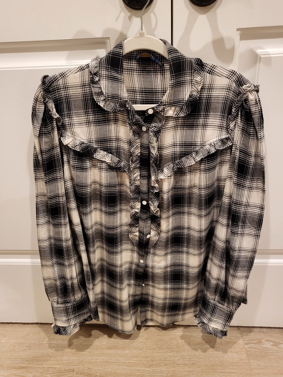 Polo Ralph Lauren ruffle button down