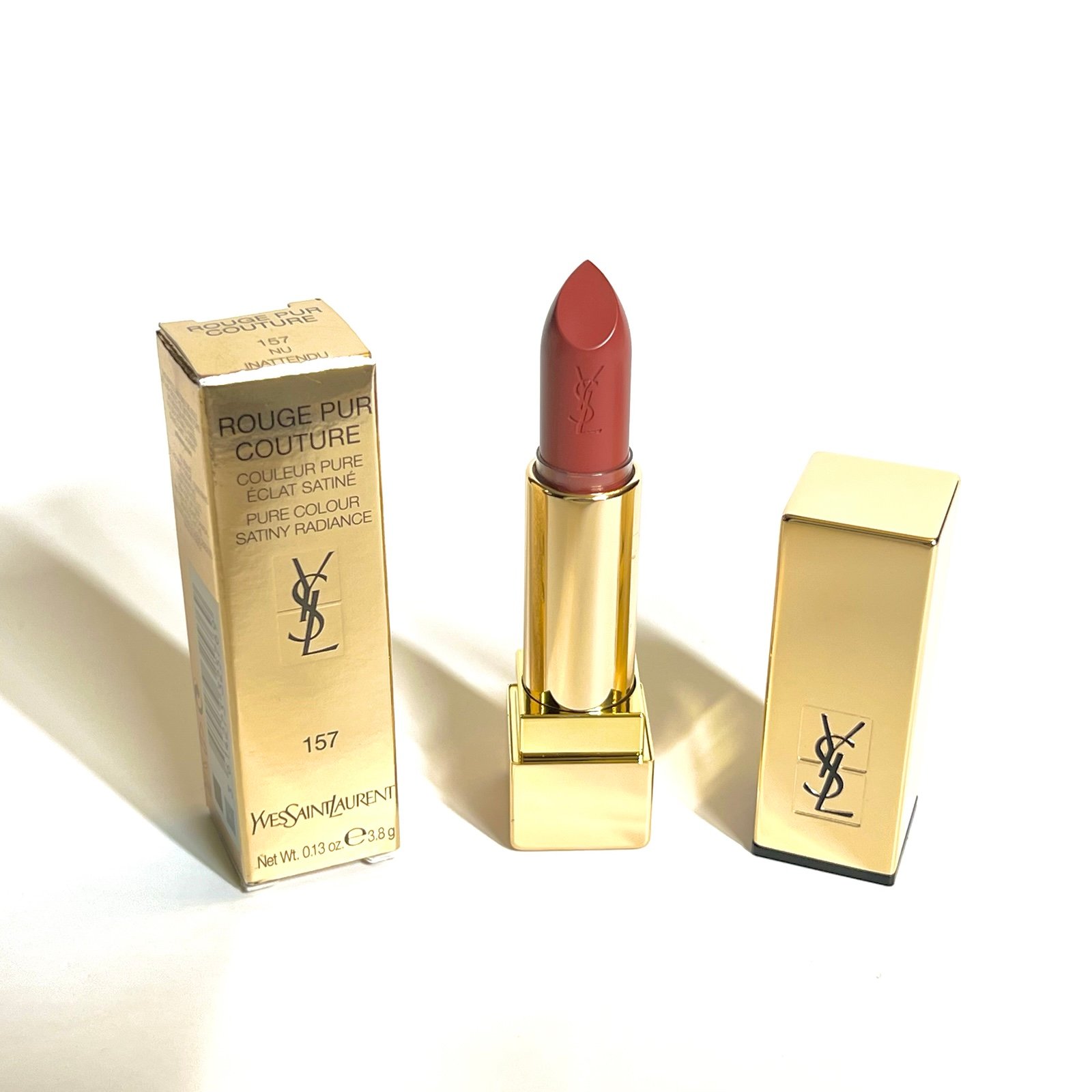 YSL - Rouge Pur Couture Lipstick - #156 Nu Inattendu - .13oz. (3.8g)