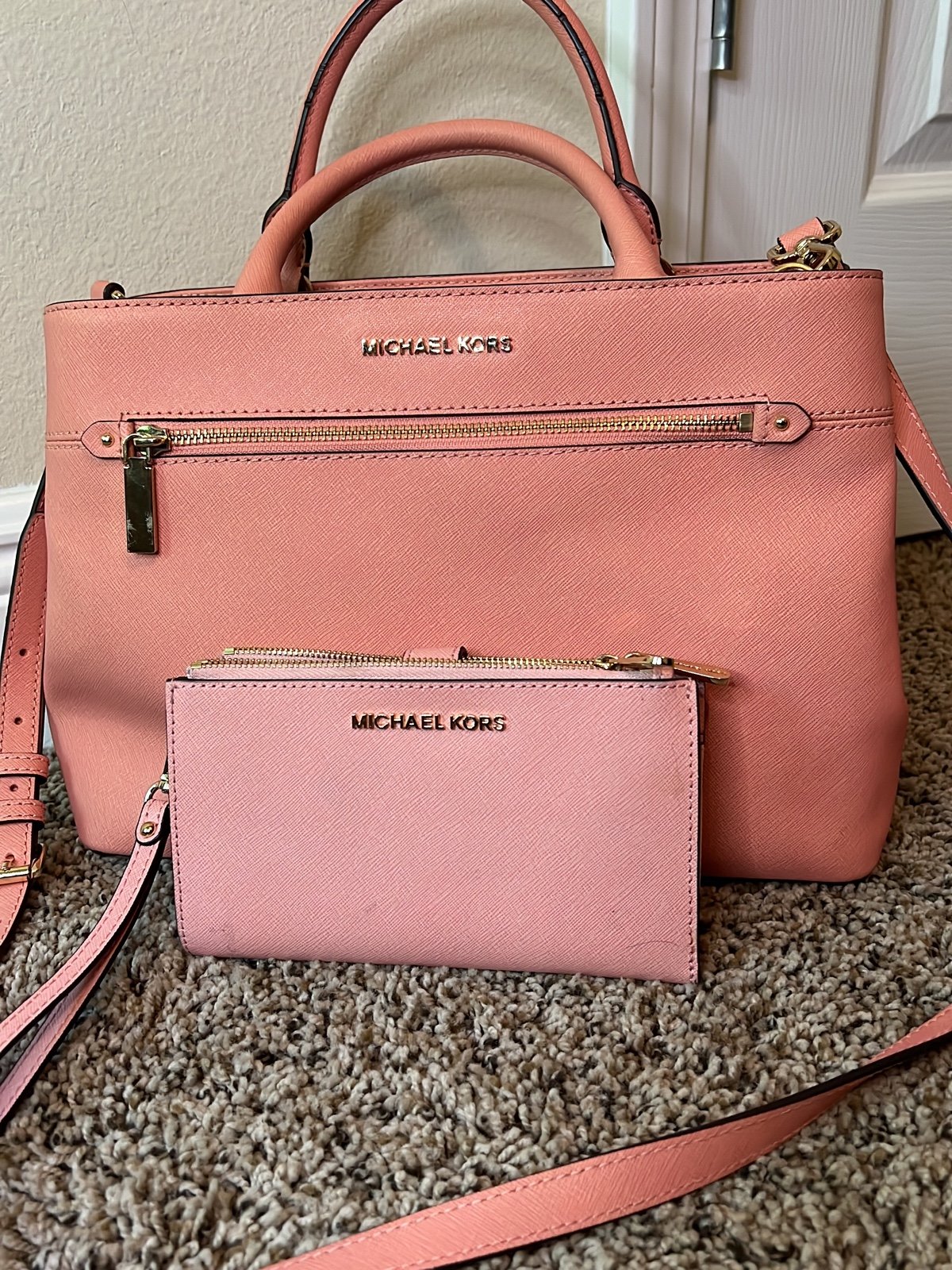 Michael Kors purse and wallet