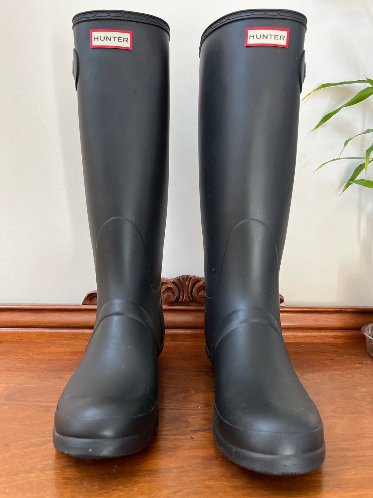 New Hunter Original Tall Black Matte Boots - Women - Shoe Size 11 - W/O Box