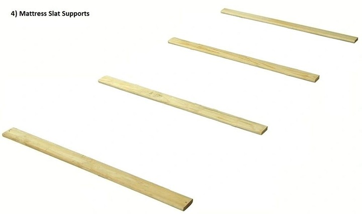 Twin Wooden Mattress Support