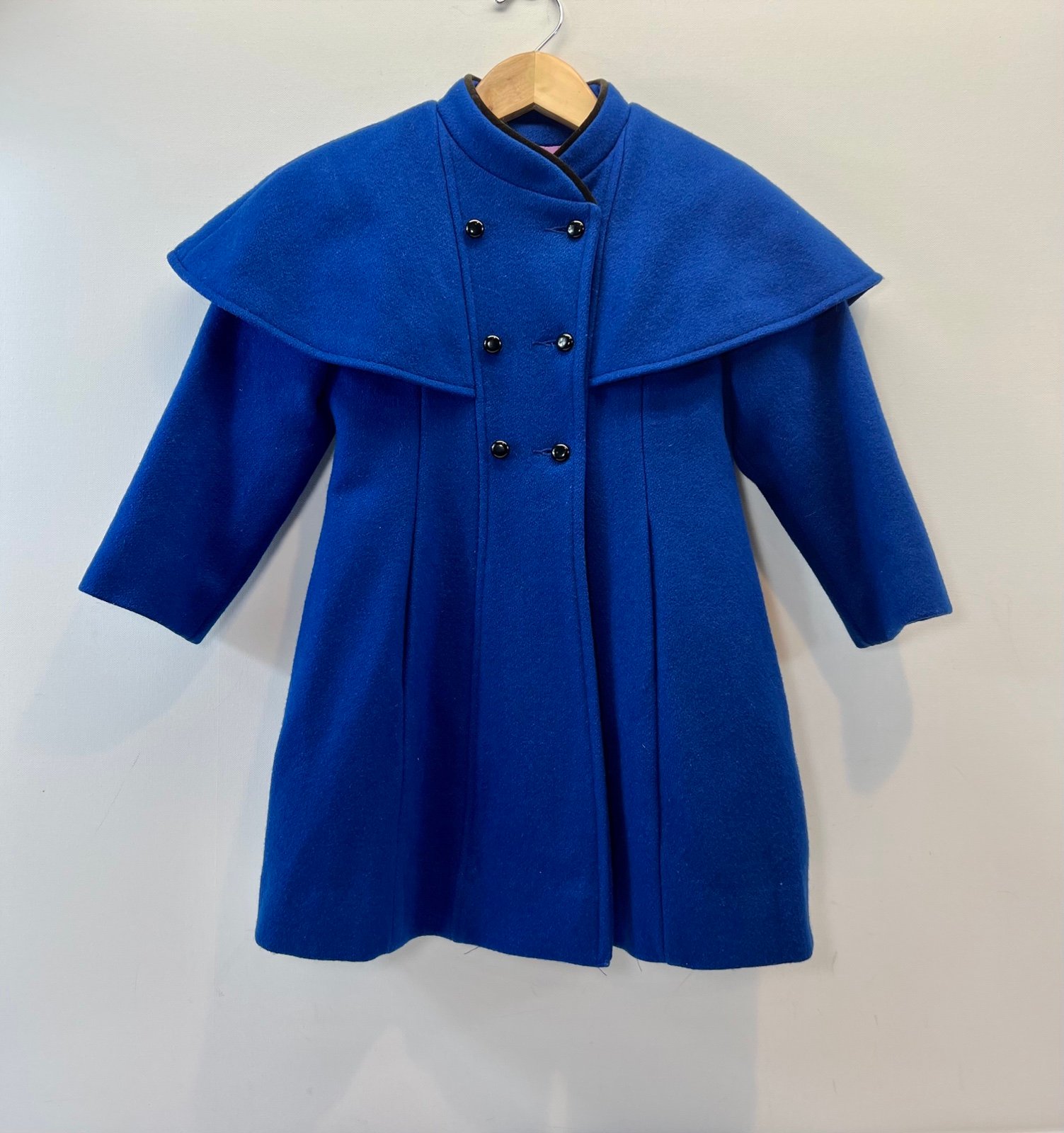 Vintage Rothschild Wool Pea Coat - Little Girls Size 6