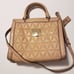 Michael Kors Biege Vivianne Patent Messenger Bag
