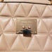 Michael Kors Biege Vivianne Patent Messenger Bag