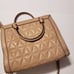 Michael Kors Biege Vivianne Patent Messenger Bag