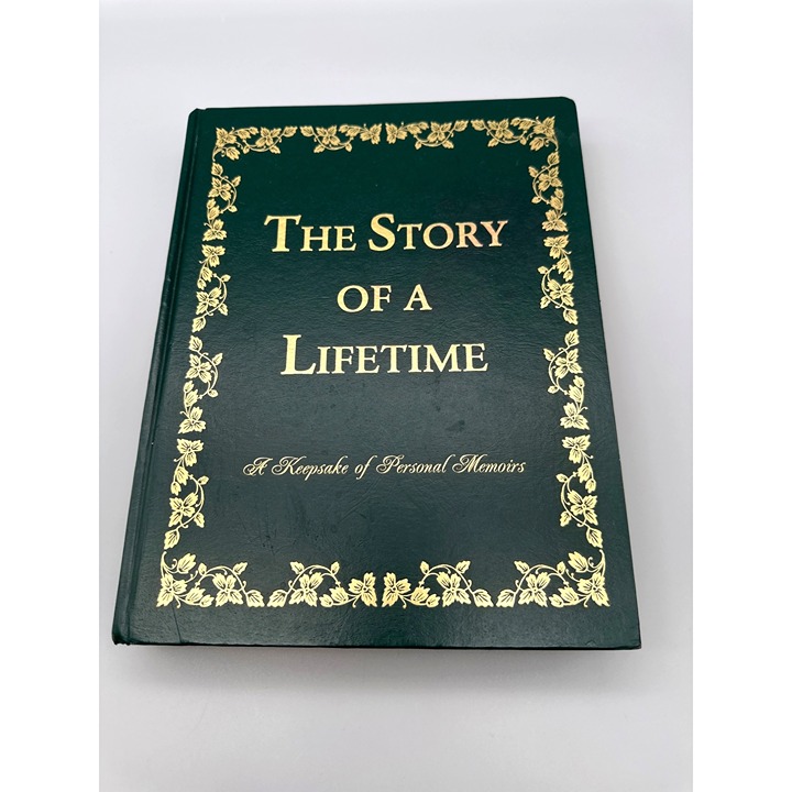 The Story Of A Lifetime Keepsake Personal Memoirs Book Second Edition Unused VG