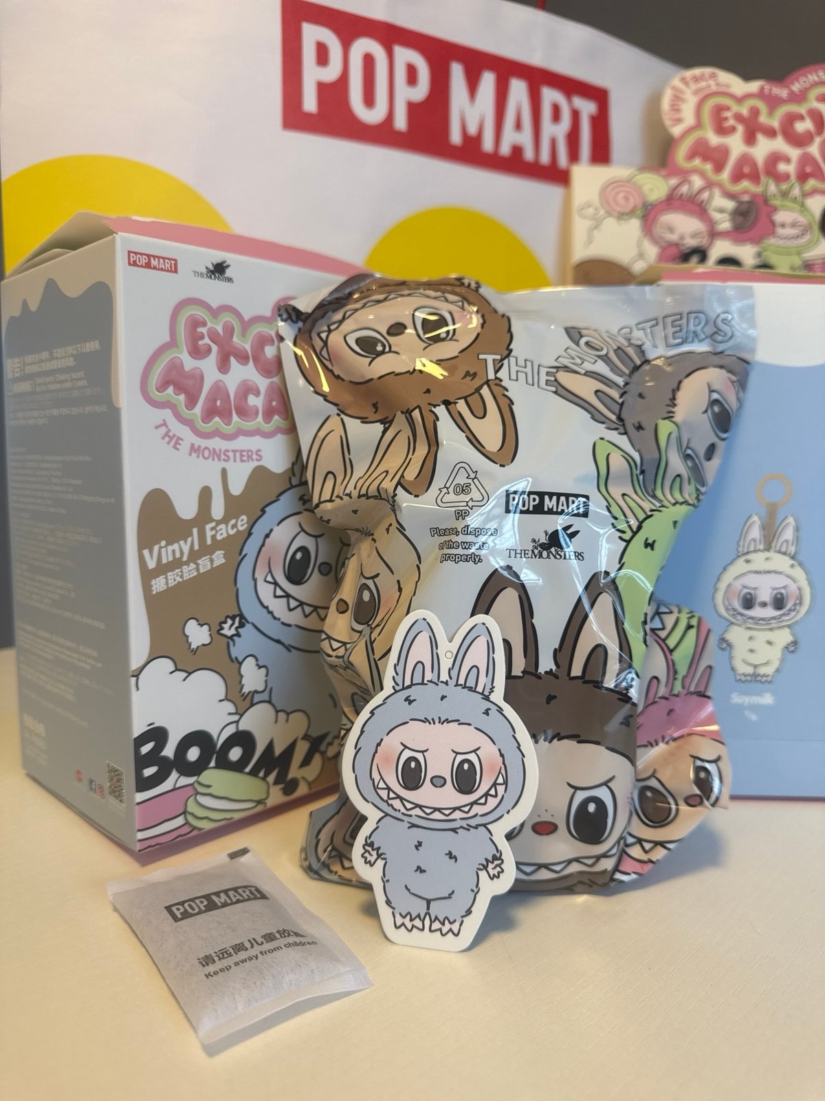 Labubu The Monsters Exciting Macaron Vinyl Face Series Sea