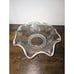 Vintage Silver City Glass Company Sterling on Glass Decorative Scalloped Bowl