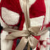 candy cande pillow with faux furry blanket