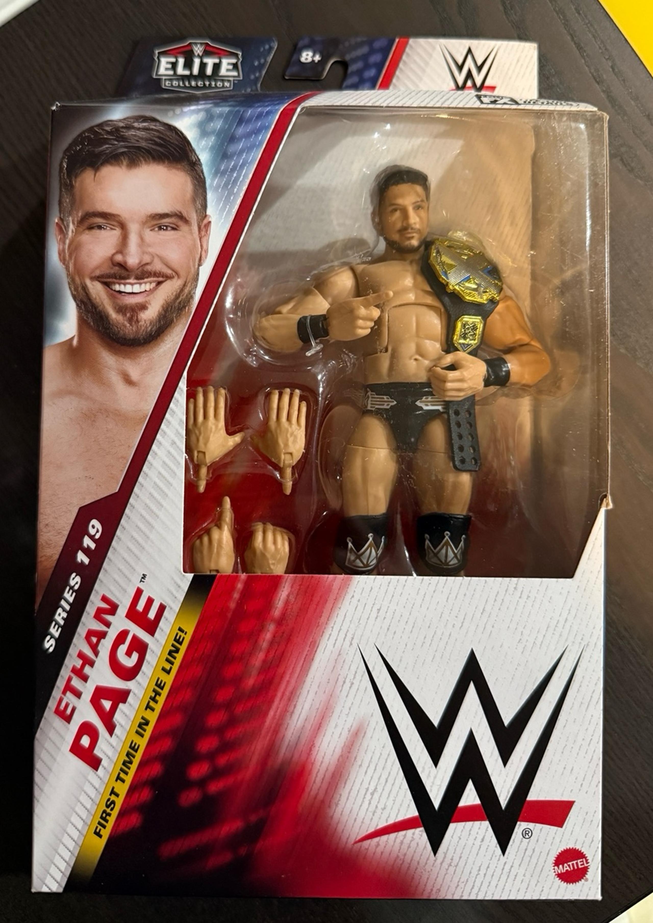 Mattel WWE Elite Series 119 Ethan Page Wrestling Action Figure