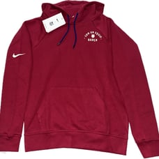 Nike FC Barcelona Club Pullover Hoodie Sweatshirt Women’s XS 70 MSRP FD4146-620
