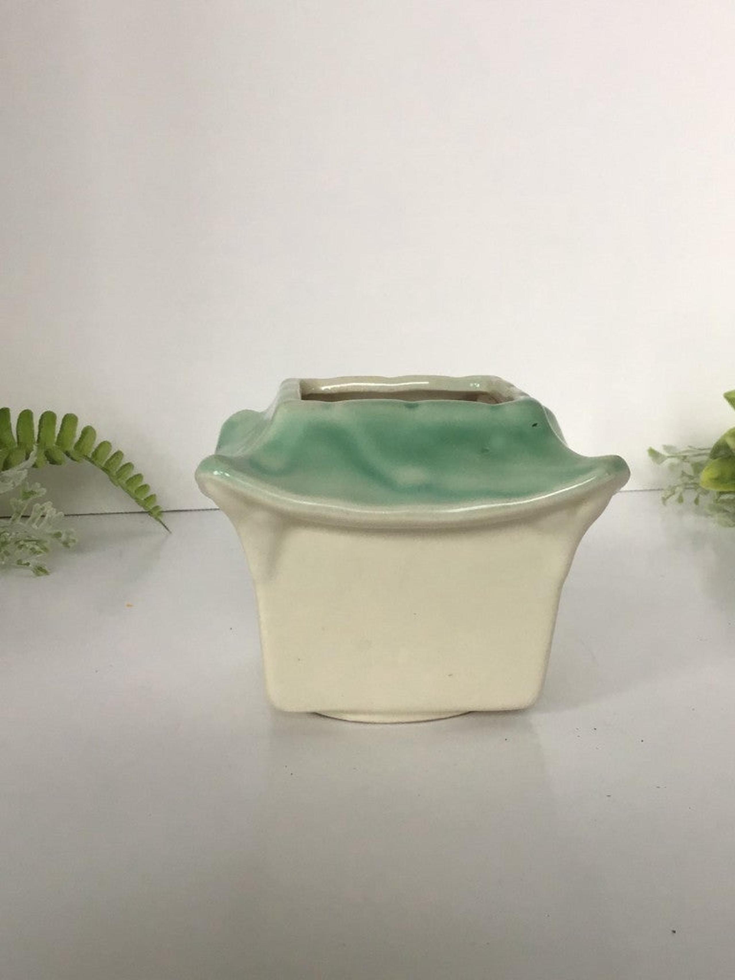 Vintage Morton Pottery Pagoda Planter
