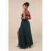 NWOT Lulus Stunning Grace Emerald Green Cutout A-Line Maxi Dress Wedding Size L