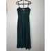NWOT Lulus Stunning Grace Emerald Green Cutout A-Line Maxi Dress Wedding Size L