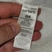 Carter's Bundle of Love White Fleece Baby Blanket Satin Trim 28x39