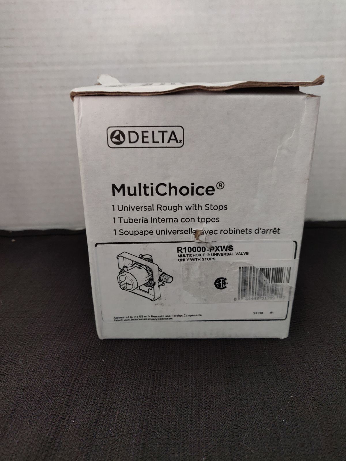 Delta Multichoice Universal Valve