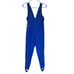 Vintage Obermeyer Bib Overalls Ski Pants Snow Womens 10R Blue Wool Blend Japan