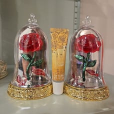 Bath And Body Works X Disney Belle Wallflower Plugs X 2 + Belle Lip Gloss