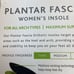 Sofsole Support Plantar Fascia Insole Female 5-11 One Pair. New In Box