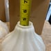 Vintage glass lampshades (2)