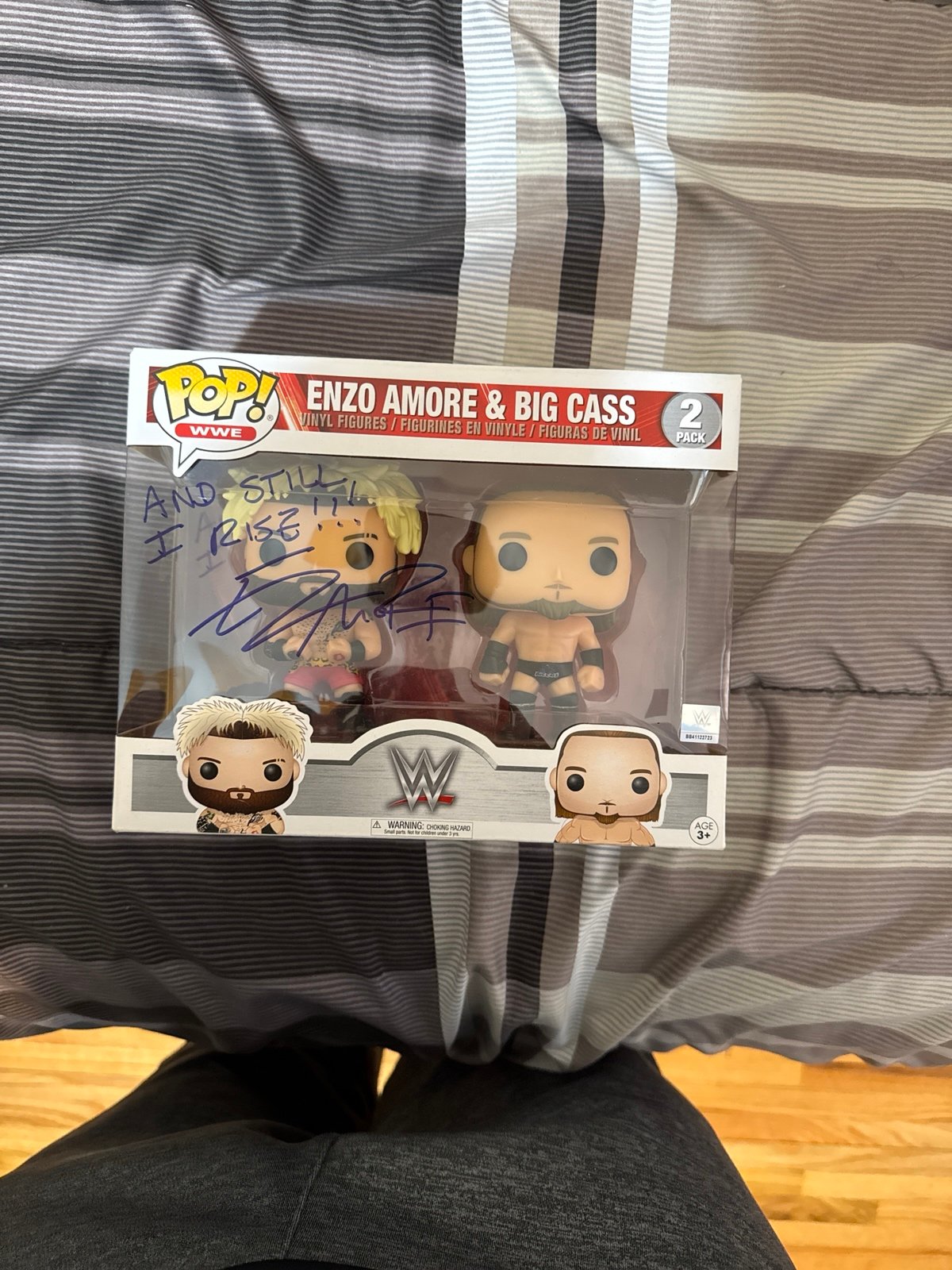 Enzo amore signed funko pop