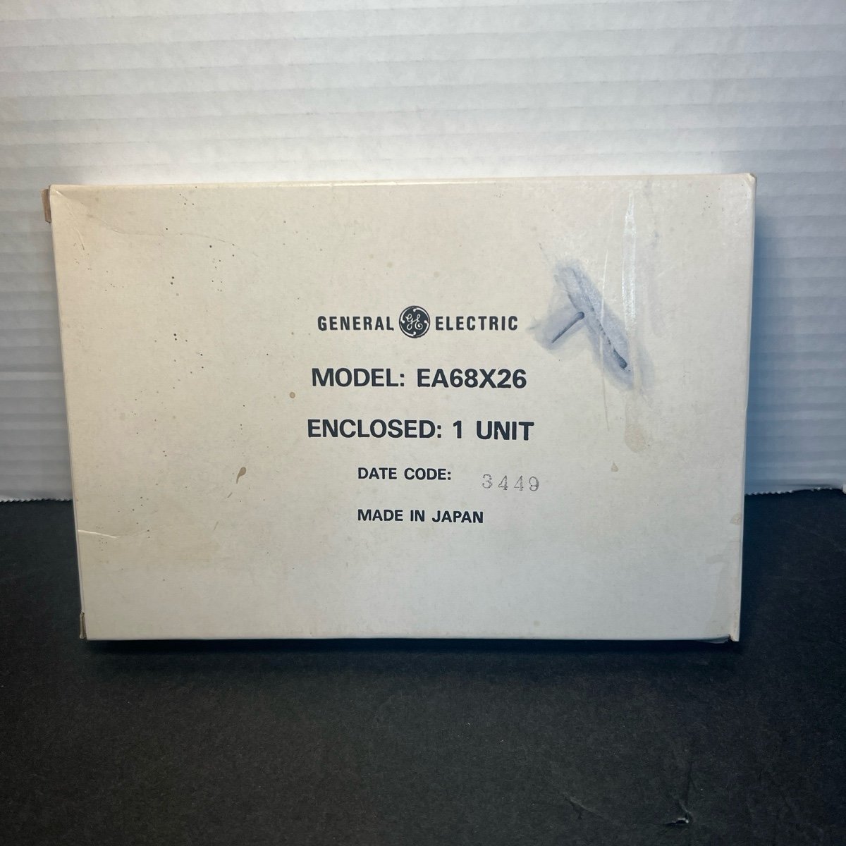 General Electric Vintage Headphones- Earphones Model : EA68X26 NOS