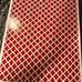 4 New Pottery Barn Plaid Rust Geometric cork placemats.