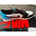 Jordan 1 Retro Low OG Black Dark Powder Blue Size 10.5- CZ0790-104