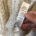 White House Black Market Wool Blend Open Knit Grey Sweater Women's Size Small