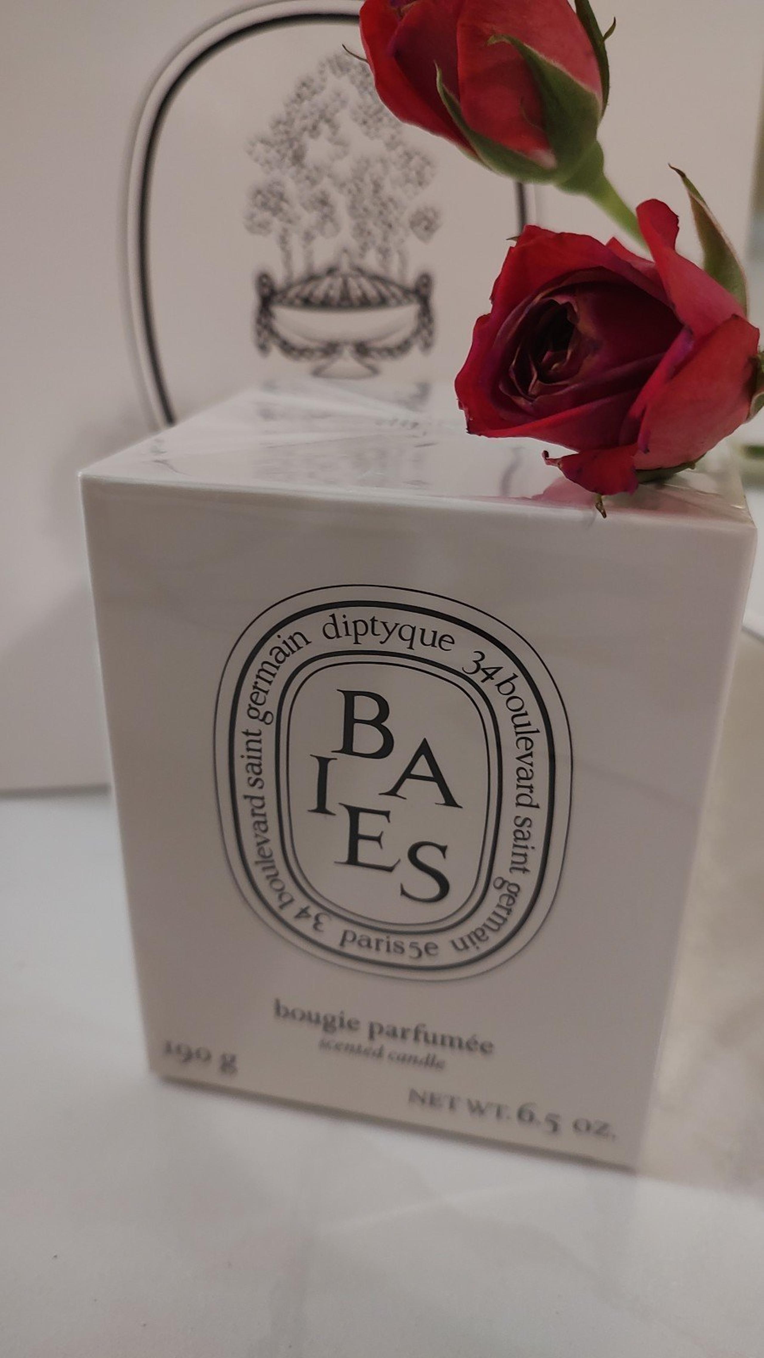 DIPTYQUE BAIES scented candle, 190g 6.5oz.