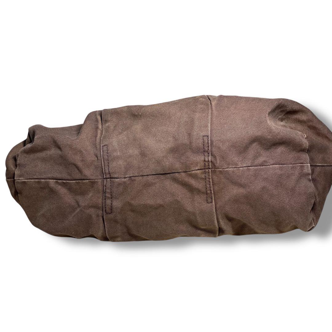 DIESEL Vintage Brown Shoulder Bag With Leather Logo, 00's