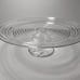 Vintage Anchor Hocking Park Avenue Pedestal Cake Stand with Dome Punch bowl Lid