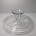 Vintage Anchor Hocking Park Avenue Pedestal Cake Stand with Dome Punch bowl Lid