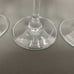 Royal Doulton Cystal Party Wine Glass Glasses Squares Etched Lines Clear - 3
