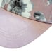 INC International Concepts Floral Cotton Suede Pink and Gray Baseball Cap OS