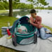 Fisher-Price On-the-Go Baby Dome Portable Bassinet and Play Space with Toys,