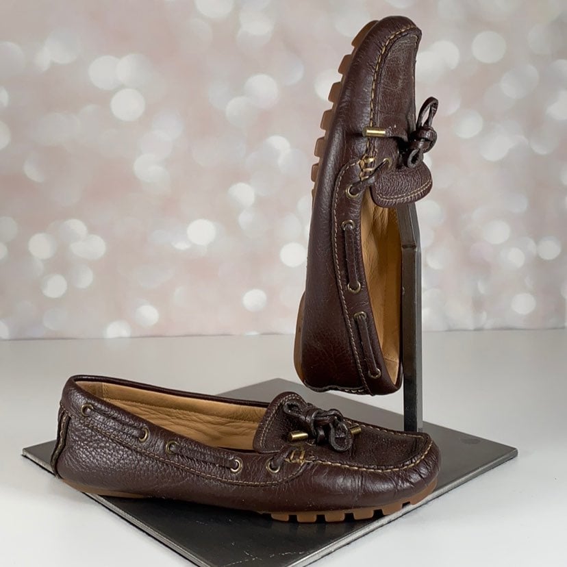 **TAKING BEST OFFER** COACH Brown Leather Loafer Shoe