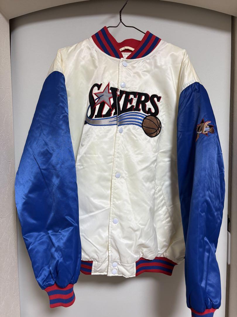 【Extremely Rare】 76ers Sixers NBA Reebok Varsity Jacket